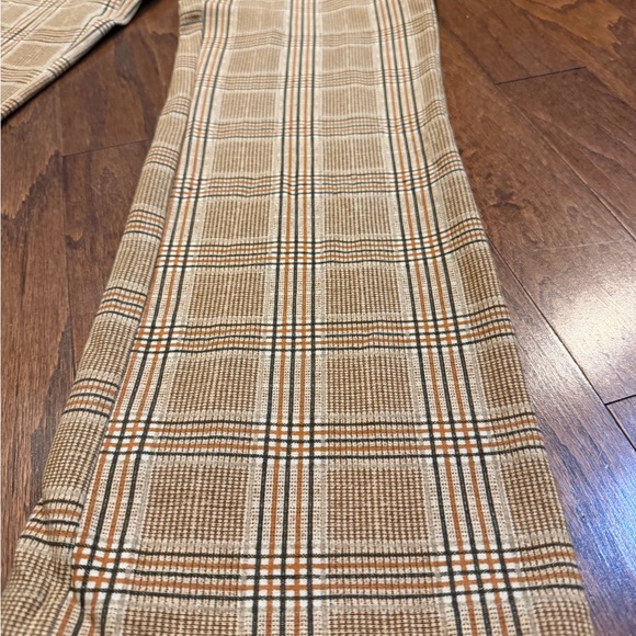 Liverpool Stella Plaid Kick Flare Pants - Picture 5 of 9